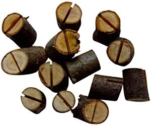 LeafTechUSA Rustic Natural Place Card Holders (Pack of 12)