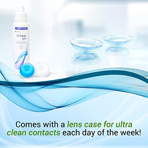 Menicon Unique pH MultiPurpose Contact Lens Solution With Lens Case (4 Fluid Ounces) Pricepulse