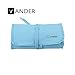 Vander Synthetic Kabuki Foundation Blending Makeup Brushes Kit with Bag - Blue
