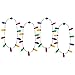 Simply Genius LED Light Up Christmas Necklace with Light Bulbs for Kids and Adults, Party Favors, String Lights, Christmas Decorations, with Bulk Options, Batteries Included