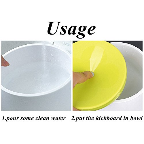 Vndaxau Dog Water Bowl Large No Spill 1000ML, Innovative Dog Cat Feeder 2 in 1, Anti-Overturn,Anti-Dust,Anti-Choking - Thumbnail 3