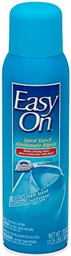 Easy-On Speed Starch Spray, Crisp Linen, 20 oz (Pack of 2)