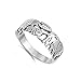 Elephant Family Playful Fashion Ring New .925 Sterling Silver Band Size 7