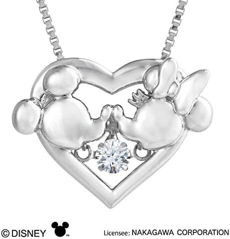 Amazon Co Jp ディズニー ミッキー ミニー ダンシングストーン ネックレス ブランド 人気 ギフト プレゼント レディース アクセサリー ジュエリー