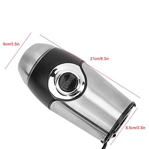 HEQIE-YONGP Elektrische Kornmühlenschleifer Kaffeemühle Multifunktions Edelstahl Elektrische Kaffeebohnenschleifer… – Bild 5