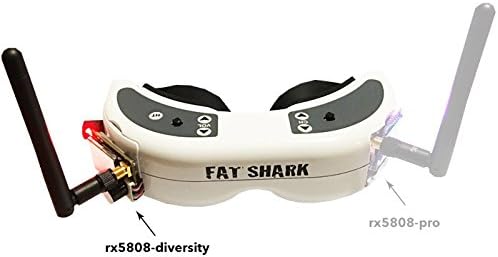 LaForge Pro FatShark RX 5.8Ghz diversity module with beeper and wire harness includes NEW DOOR