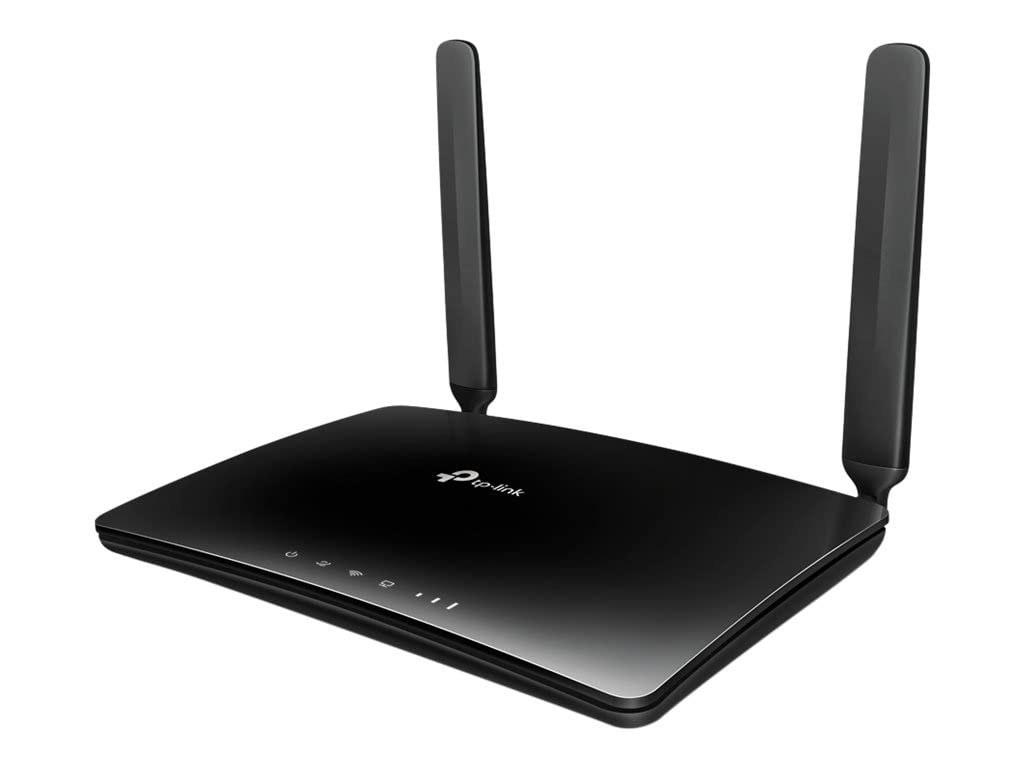 TP-Link AC1200 4G LTE 150Mbps WiFi Router (Archer MR400 V3), 4G Modem, Box 4G, 2 SMA for External Antenna, 4 RJ45 Ports, Removable Antennas, Unlocked, Compatible with All Operators