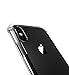 iPhone X case, iXCC Crystal Clear Hard Cover Case (Shock Absorption) with Soft TPU Bumper for iPhone X (2017 Sept Release) - Clear