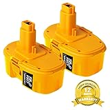 2-Pack 3.0Ah 18V DC9096 Replacement for Dewalt, 18V XRP Battery for Dewalt 388683-12 651034-01 DE9039 DE9095 DE9096 DE9098 DW9096 DW9095 DW9098