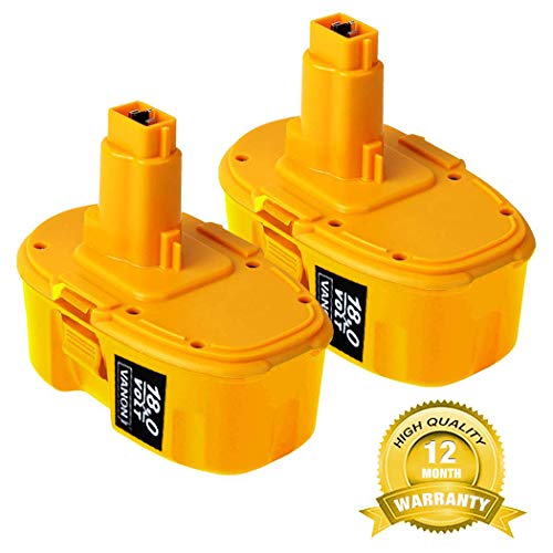 2-Pack 3.0Ah 18V DC9096 Replacement for Dewalt, 18V XRP Battery for Dewalt 388683-12 651034-01 DE9039 DE9095 DE9096 DE9098 DW9096 DW9095 DW9098