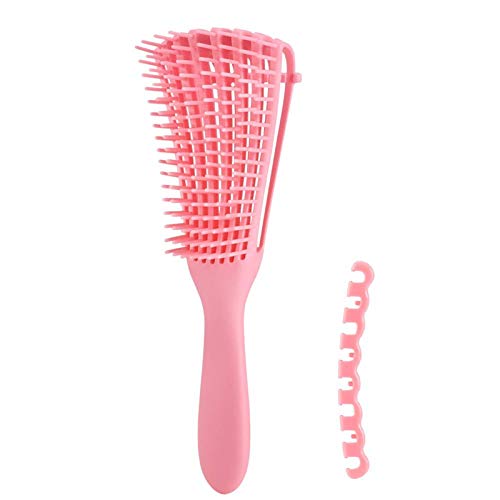 Detangling Brush, Curved Hair Brushes for Women Afro America 3a to 4c