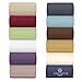 Cosy House Bamboo Bed Sheets, Set of 4 - Hypoallergenic, Ultra Soft & Cool Viscose Rayon & Microfiber Blend Bedding with Deep Pocket Fitted Sheet, Flat Sheet, and 2 Pillowcases - King, Taupe