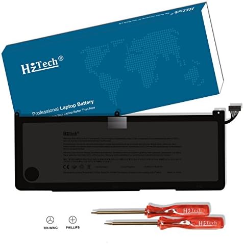 HzTech 76.65Wh Replacement Laptop Battery for Apple MacBook Pro 17 inch A1297 MD311 MC725 (only for 2011 Version) Apple A1383 020-7149-A 020-7149-A10 Battery -10.95V/7000mAh