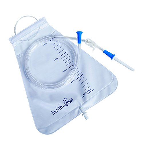 Super Economical Enema Bag Kit (2 Quart) - Foldable and Compact–Travel Compatible (2 Pieces) (Single)