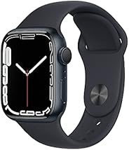 Apple Watch Series 7 (GPS, 41mm) - Midnight Aluminium Case with Midnight Sport Band