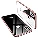 TORRAS iPhone Xs Case/iPhone X Case, Ultra Thin Slim Fit Soft Silicone TPU Cover Case Compatible with iPhone X/iPhone Xs 5.8 inch, Rose Gold