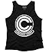 Nerdy Anime Goku Corporation Super Ninja Tank Top Black