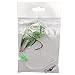 15Packs Fishing Bait Rigs Set Saltwater Fishing Rigs with Sharp Hooks, Fish Skin, Barrel Swivel and Glow Beads Bottom Fishing Rigs for Freshwater Flounder Sea Bass Halibut (Green)