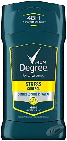 Degree men Stress Control Antiperspirant 48H 3.8oz, pack of 1