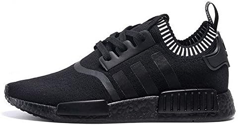 Mens NMD R1 Running Shoes Fashion Breathable Trainers Sneakers All black US8.5