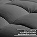 Bare Home Bed-in-A-Bag 5 Piece Comforter & Sheet Set - Twin XL - Goose Down Alternative - Ultra-Soft 1800 Premium Bedding Set (Twin XL, Grey/Grey)