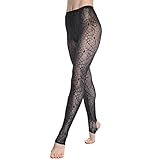Angelina Lace Footless Tights