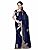 Navy Blue Saree