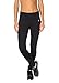 RBX Active Women's Fleece Insulated Arctic Barrier Athletic Tight Pants With Zipper Ankle Black L
