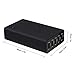 Akiko 50 Watts (5V/10A) 5-Port Desktop Wall Charger w/ Smart Power Technology Multi Port USB Charger Portable Battery Charger iPhone, iPad, Samsung Galaxy, Nexus, HTC, Nokia- Retail Packaging - Black
