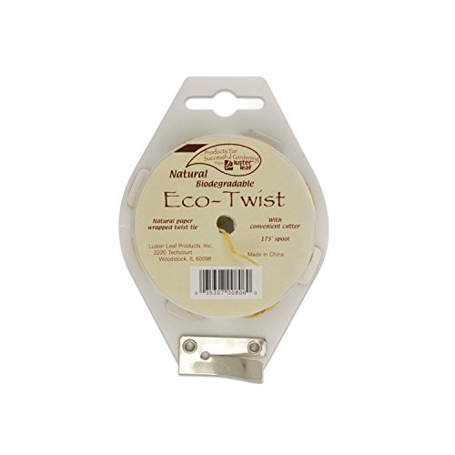 Luster Leaf 806 Natural Biodegradable Eco-Twist, 175′