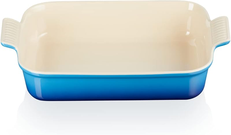 Le Creuset Heritage Rectangular Dish Stoneware 32 cm Azure 71102322200001