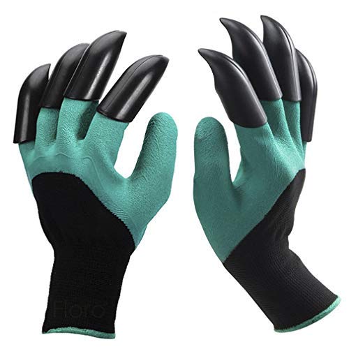 Best Gardening Tool Great For Digging Weeding Seeding Poking Double Claw Safe For Rose Pruning Best Gift For Gardeners Garden Gloves With Claws Occupational Health Safety Products Safety Work Gloves