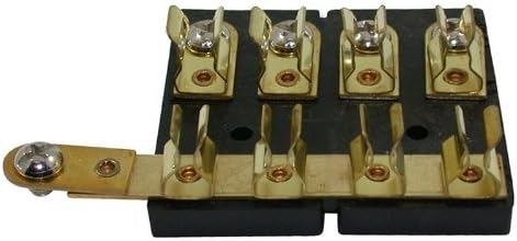 Fuse Block 4 Gang 12v Boat Caravan Fuse Board