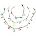 Mermaid Jewelry Making Kit for Kids - Make Your Own Beaded Pearl Mermaid Necklace Bracelet Girls Jewelry Kit - Make 15 Pieces of Sea DIY Jewelry - Girls Arts and Crafts - Girls Crafts Age 6 7 8 9 10+