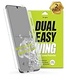 Ringke Dual Easy Full Cover Wing (2 Pack) Screen Protector Designed for Galaxy S20 Ultra (2020)