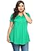 Women Plus Size Tunic Tops Short Sleeve Shirts Tees