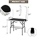 SUNCOO 36 in Foldable Pet Dog Cat Grooming Table Professional Drying Trimming Table,Portable Groomer Station w/Adjustable Arm, Noose, Mesh Tray,Heavy Duty Steel