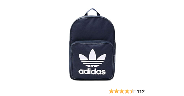 adidas trefoil backpack grey