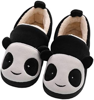 KVbabbyGirls House Slippers Kids Plush House Shoes Boys Warm Cartoon Slippers Cute Animal Winter Indoor Slipper