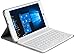 Original leather protective case with magnetic bluetooth keyboard for Chuwi Hi8 or Hi8 pro 8 inch tablet PC grey case white keyboard