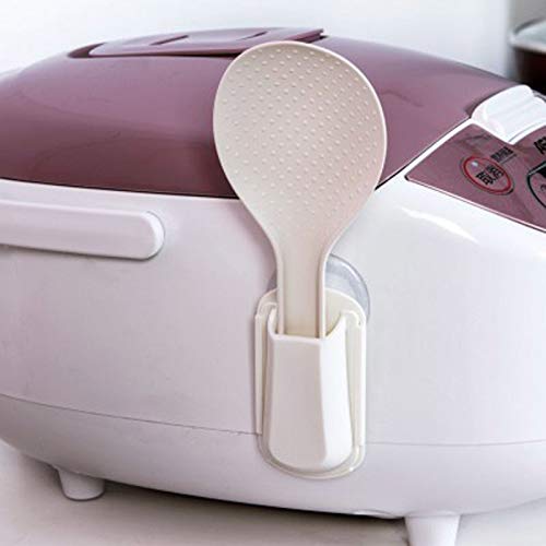 JISETY Portable Rice Cooker Spoon Holder Kitchen Organizer Tools Stand
