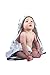 Ultra Soft Bamboo Hooded Baby Bath Towel - Extra Large - Elephant - Super Absorbent