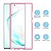 TiMOVO Cover Compatible with Galaxy Note 10 Plus Case/Galaxy Note 10+ 5G Case, Slim PC Hard Panel + TPU Bumper Shockproof Case Fit Samsung Galaxy Note 10 Plus / 10+ 5G 6.8 inch 2019 - Pink