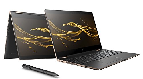 New HP Spectre x360 15 Premium 2-in-1 4K UHD Touch Laptop Intel 8th Gen i7 Quad Core, Nvidia MX150, Finger Print Reader HP Active Stylus Pen Thunderbolt 3 (1TB SSD Upgrade|32GB RAM|Win 10 PRO)