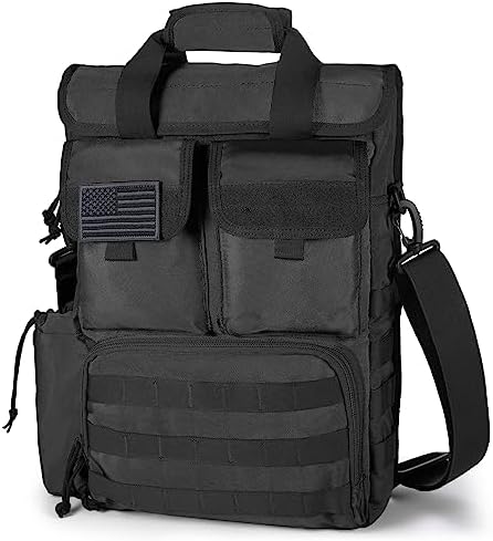 Amazon.com: FRTKK Tactical Messenger Bag Military MOLLE Sling
