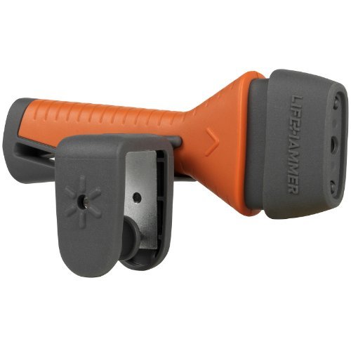 Lifehammer Safety Hammer Evolution - Automatic Emergency Escape and Rescue Hammer with Seatbelt Cutter - 2 Pack