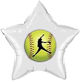 FASTPITCH SOFTBALL MYLAR BALLOON