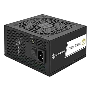Silverstone PC電源ユニット 750W SST-TR750R-GF ATX 3.1 PCIe 5 固定ケーブル Cybenetics Gold 国内正規代理店品