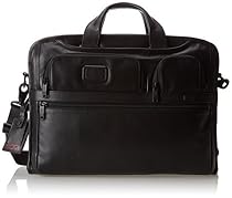 Tumi Unisex Alpha 2 - Compact Large Screen Laptop Leather Brief