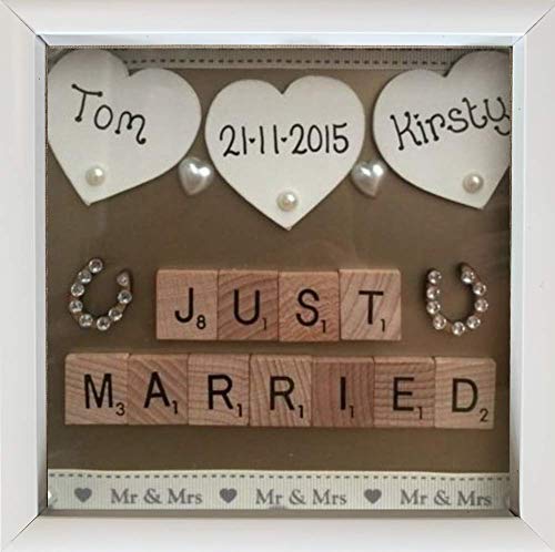 12x12" White Display Shadow Box Frame with 8 Push Pins and a Linen Background - Ready To Hang Shadowbox Picture - Easy to Use - Box Display, Baby, Sports Uniforms, Military Medals, Pins, Wedding. - Thumbnail 4